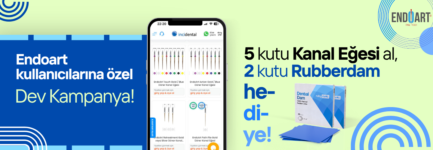 5 KUTU EĞE ALIMINA 2 KUTU RUBBERDAM HEDİYE!